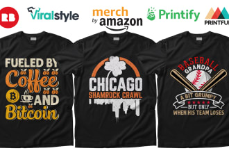 do custom t shirt and typography tshirt design