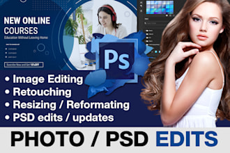 update your PSD or jpg design