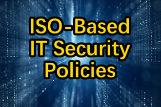 create IT policies based on iso standards