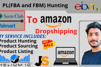 do amazon dropshipping listing from walmart, sams club