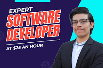 be your full stack developer at hourly rate