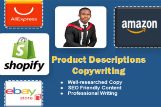 write unique product description and service description