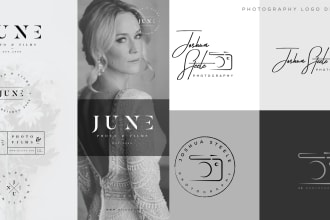 create a photography watermark and signature logo