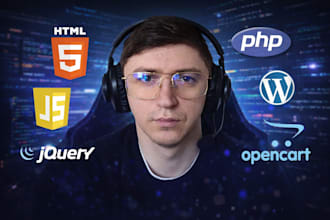 do HTML, CSS, javascript, jquery, PHP tasks or bugs fix