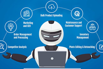 be your shopify virtual assistant and customer service agent