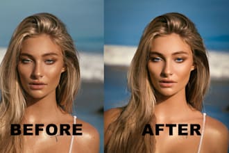 do quick photoshop edits and retouching to meet your deadline