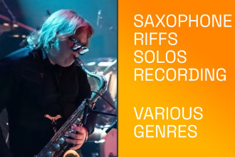 compose and record a short riffs or solos