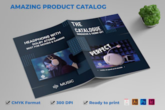 design amazing product catalog, magazine, booklet, line sheet, fashion lookbook