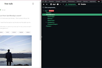 develop vue, vuex, nuxt app, fix bugs, improve it