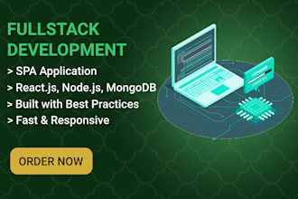 build frontend backend node react js javascript web application