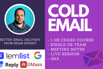 give you cold email marketing course