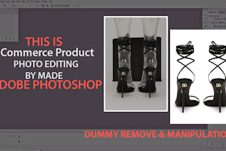 do ecommerce product photo editing in photoshop