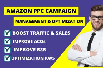 setup manage and optimize amazon ppc campaign sponsored ads