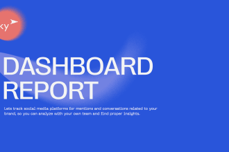give you exported reports about your brand