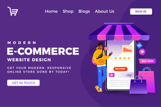 design, redesign or clone shopify website or ecommerce store