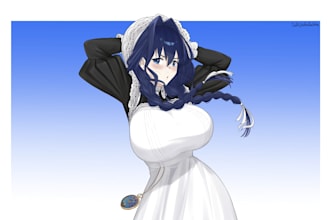 draw your character in anime style