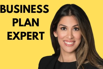 write a complete and investor ready business plan with a financial plan