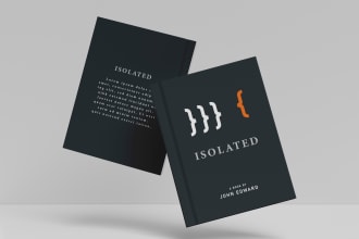 design a minimal book cover