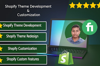 do any kind of shopify theme design and customization