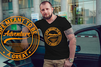 do custom t shirt design and t shirt logo