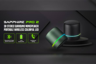design website product banner, shopify banner or web slider