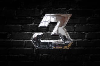 make cool chrome initial letter