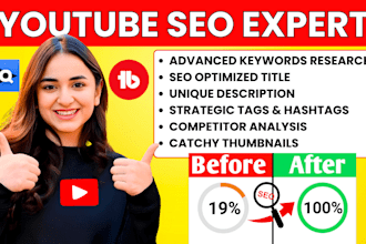 do best youtube video SEO expert optimization to rank at the top