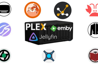 configure and automate plex jellyfin emby media server