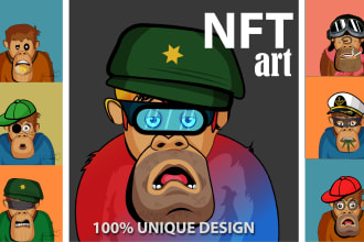 create custom nft art, collection, generate