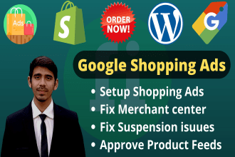 fix google merchant center suspension and run shopping ads campaign