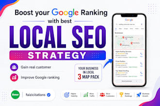 do local SEO to improve your gmb ranking and google maps ranking