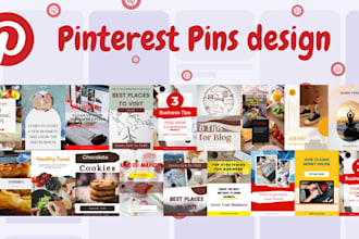 create pinterest design, pin design