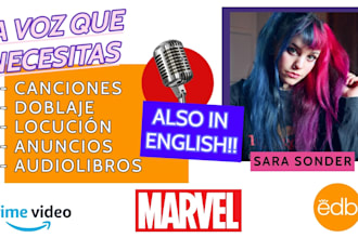 be the singer, voice actress, video maker, etc, that you need