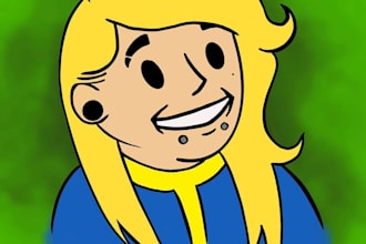 make you into a vault boy or girl character