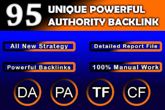build high quality dofollow SEO backlinks link building