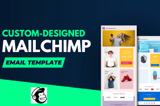 create mailchimp email template design