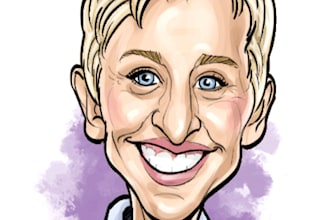 draw a funny caricature with my style