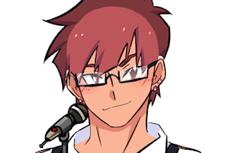 voice your adult male character or narrator