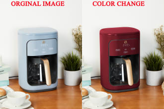 do recolor, color change and color correction any image