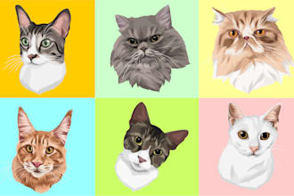 make your pet into vector art