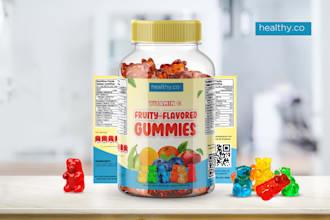 create a converting product label and design
