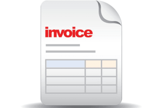 deliver an excel auto calculated janitorial invoice and instructions
