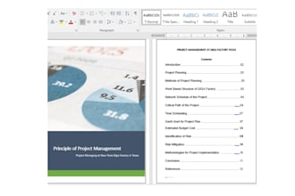 do research and summarize the project