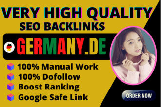 do very high quality german de unique authority dofollow backlink