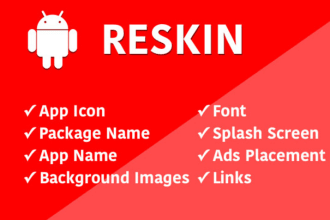 reskin and modify android apps