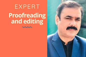 edit proofread or rewrite anything written in english
