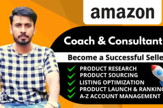 be your amazon fba consultant, business mentor or coach