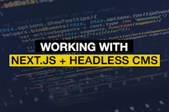 build a react, next js website using strapi, sanity, hygraph as a headless cms