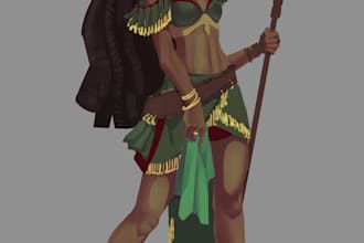 design a character for you