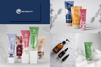 design beautiful product packaging and label design